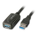 Lindy USB3 Kabel A-A - 5,0 m Aktiv skjøt USB3 Extender Aktiv skjøtekabel
